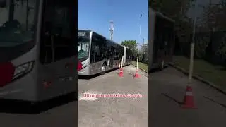 Aprenda a fazer baliza com ônibus articulado veja que legal #viral #shorts