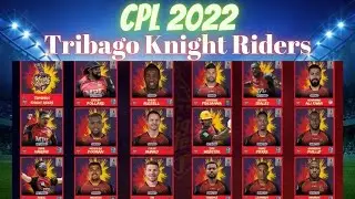 Tribago Knight Riders full & Final Squad CPL 2022 | TKR Team Full & Final Squad | 