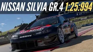 Gran Turismo 7: Daily Race Laguna Seca | Nissan Silvia Gr. 4 Hotlap [4K]