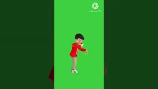 Green screen animation background video man walking #shorts #short #viral #3d #animation #cartoon