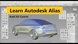 Audi A3 Sedan 2021 Course Teaser 2 | Autodesk Alias | MS3D