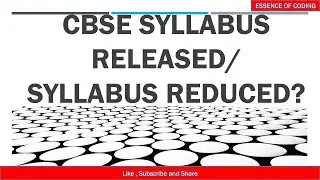CBSE TWO PRACTICAL EXAMS | CBSE latest news | cbse exam | Syllabus released for Term1| Term 2