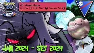 THE BEST OF ANNIHILAPE: TOP 10 *SHINIGAMI APE* GREAT LEAGUE TEAMS! | Pokémon GO Battle League