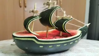 Watermelon carving #shorts