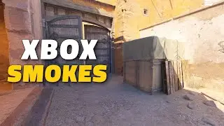 CS2 XBOX Smokes Dust 2