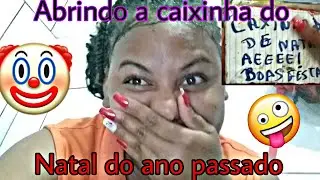 #natal #shorts Abrindo a caixinha do Natal /quanto será que ganhei 🤦‍♀️😜✨