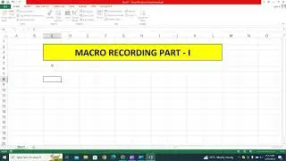 MACRO RECORDING | Automate Tasks with Macro Recording | Powerful Macros in Excel Easy | 