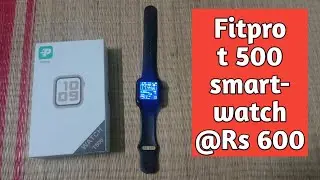 Unboxing and review fitpro smartwatch and its features