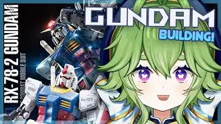【 GUNDAM BUILDING w/ HANDCAM 】CAN BUG FINISH IT TODAY?!