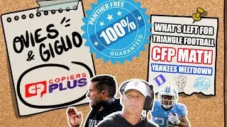 What's Left For NC State, UNC & Duke Football | College Football Playoff Math | Yankees Meltdown