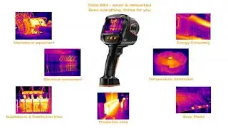 Testo 883 | Thermal Imaging Camera Applications and Uses