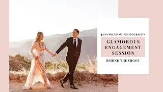 Behind The Shoot (BTS) | Glamorous Engagement Session