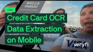 Veryfi Lens | Credit Card OCR Data Extraction on Mobile