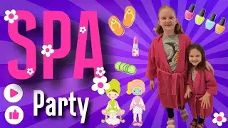 Charlotte and Olivia get pampered at a Spa Party #beauty #skincare #makeup