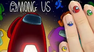 Among Us Nails