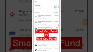 Small Cap Mutual Fund vs Mid Cap Mutual Fund Explained