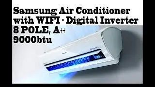 Samsung Smart Air conditioner, WIFI - 8 pole Inverter, premium BEST AIR CONDITIONER
