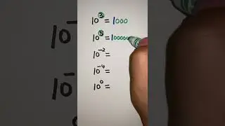Power of 10 | Exponents tricks 