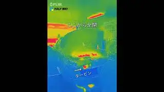 コペンのエンジンルームの温度をサーモグラフィで撮影してみた