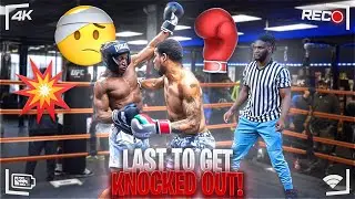 Last To Get Knocked Out! CHARLOTTE CASH PRIZE$#boxing #lasttogetknockedout