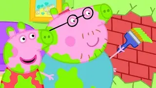Daddy Pig and Peppa Pig Clean the House Together 🐷 🧹 Adventures With Peppa Pig
