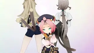 [MMD/Genshin Impact] Genshin ≽^•⩊•^≼