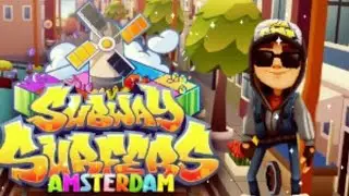 Subway Surfers Amsterdam 2020 Jake Dark Outfit and Star Trail board (HD) PC gameplay