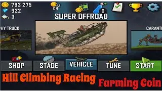 Hill Climbing Racing Farming Coins (Highway)