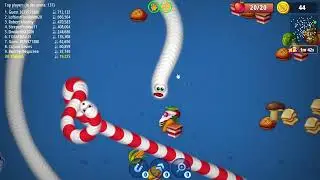 Worms Zone Game play 1