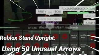 (Roblox) Used 50 Unusual Arrows Stand Upright