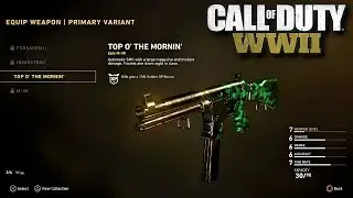 COD WW2 EPIC M-38 GAMEPLAY(EPIC M-38 TOP O THE MORNIN)