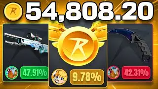 I WON $50,000 FROM A 9% JACKPOT BATTLE ON CSGOROLL!