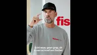 fischer schroef - geen grap