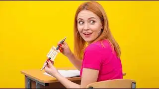 LUSTIGE DIY SCHUL-HACKS || Einfache Basteleien und Hacks Für Die Schule! Von 123 GO!