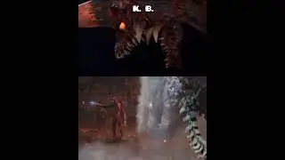 Destaroya vs Shimo #kaiju #godzillacharacter #edit #godzilla #kingkong