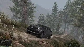 GTA V Mercedes Benz Truck Off Road Test  #gta5 #gtaonline #trending #games