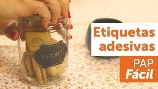 Faça você mesmo etiquetas Adesivas - PAP Fácil