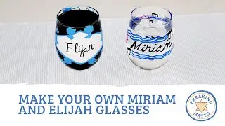 Make Your Own Elijah and Miriam Glasses