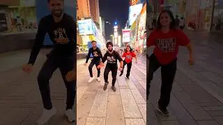 Bhangra in New York Times Square 