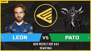 WC3 - B2W Weekly Cup #43 - Semifinal: [HU] Leon vs PaTo [NE]