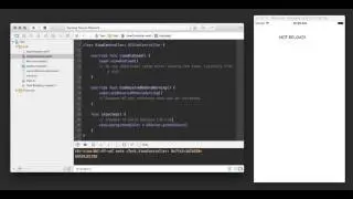 Hot reloading swift code in iOS
