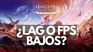 Horizon Forbidden West Complete Edition with LAG and low FPS | PC Solutions 👌✅