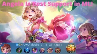 Angela is the Best Support in ML! | Angela Gameplay 2022 Mobile Legends
