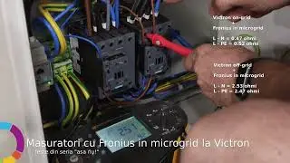 Masuratori cu Fronius in microgrid la Victron - Impedanta a luat-o pe campii... "asa nu!"