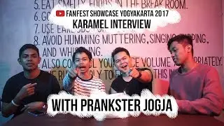 KARAMEL INTERVIEW WITH PANKSTER JOGJA | YOUTUBE FANFEST SHOWCASE YOGYAKARTA 2017 (PART 2)