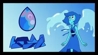 Steven Universe | Lapis Corrupted and Shattered Gem (Fan Art)