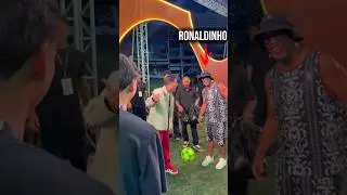 When Ronaldinho Decides to Show Off! Amazing Skills 🪄