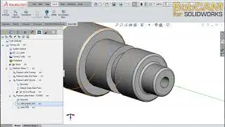 ⚡ LATHE CNC ด้วย BobCAM  โปรแกรมงานกลึง 04/6