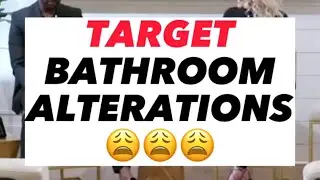 TARGET BATHROOM FAJA ALTERATIONS!!! 😩 #thefajadoctor #entrepreneurjourney