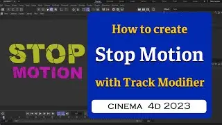 How to create stop motion animation in Cinema 4D 2023 @MaxonVFX